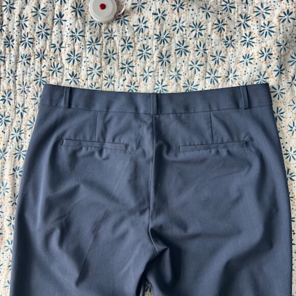Banana Republic Ryan Fit Blue Straight Leg Trouser Pant Size 8 - Picture 6 of 8